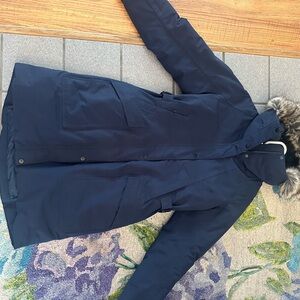 North Face Navy Parka